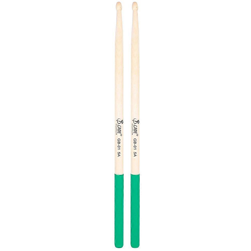 1 Pair 5A Drum Sticks Professional Maple Wood Drumsticks Non-Slip Drum Sticks