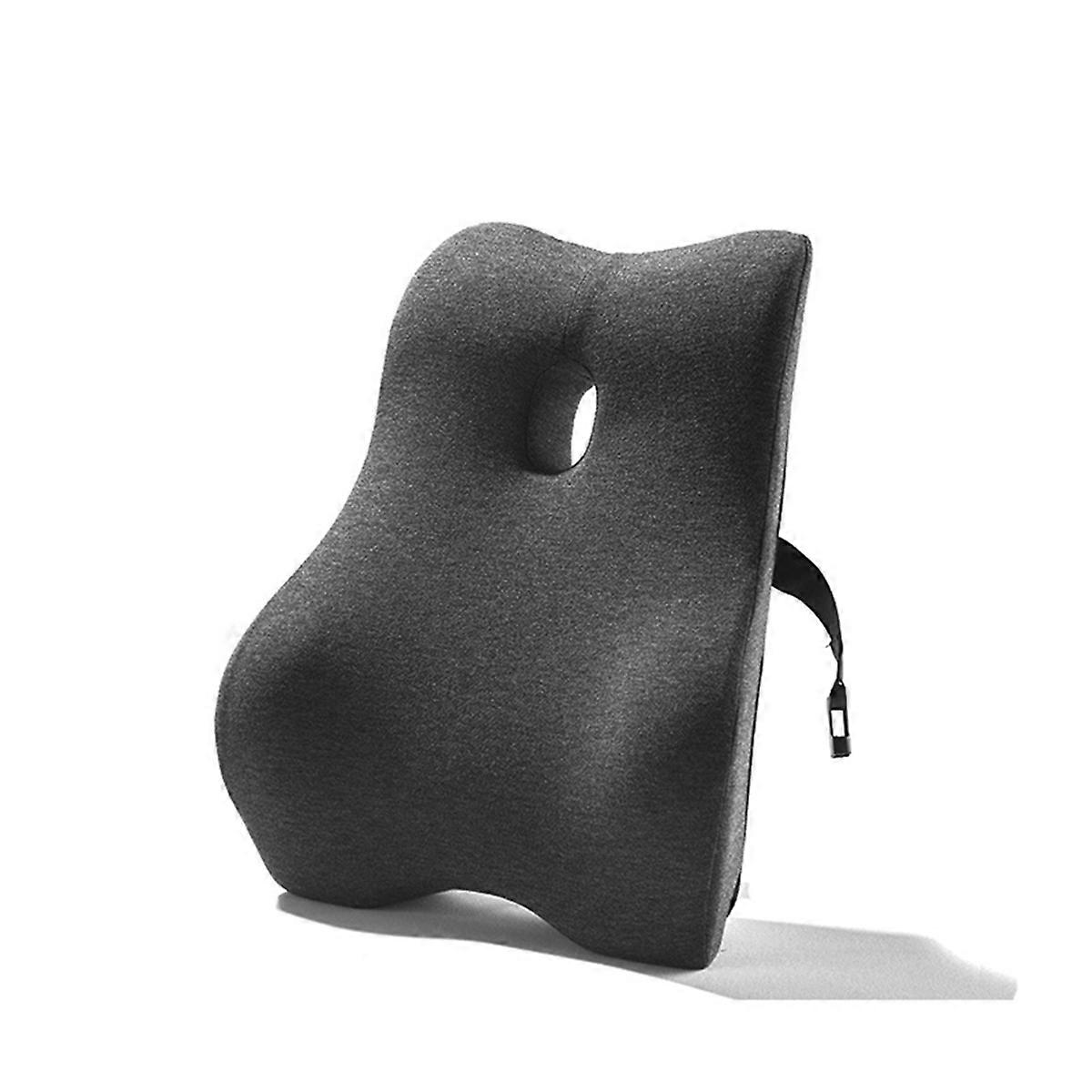 Office Waist Pillow Ergonomic Lumbar Support Memory Cotton 4D Curved Waist Pad Car Waist Rest Office Waist Pillow