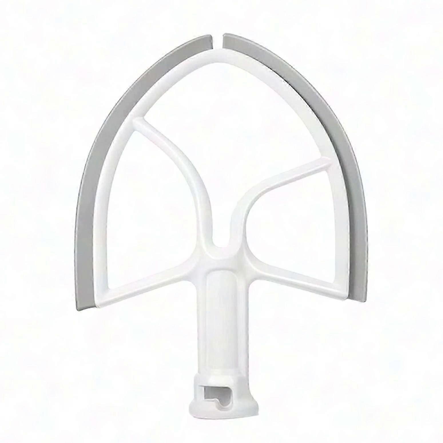 5QT Flat Beater for KitchenAid Stand Mixer - Bowl Scraper & Paddle Replacement Attachment