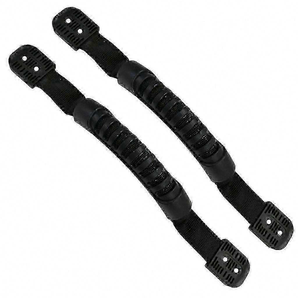 2pcs Kayak Handles Replacement - Black Canoe Carry Handles with Hardware