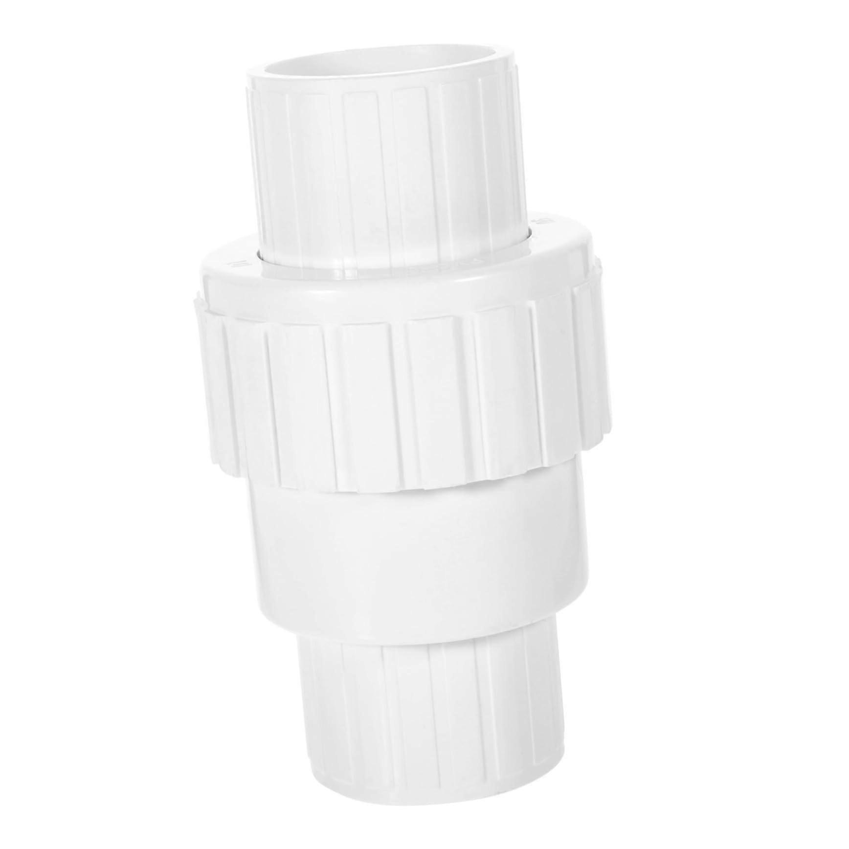 Water OneWay Check Valve PVC Pool Check Valve Backflow Prevention Abs Rubber Reliable