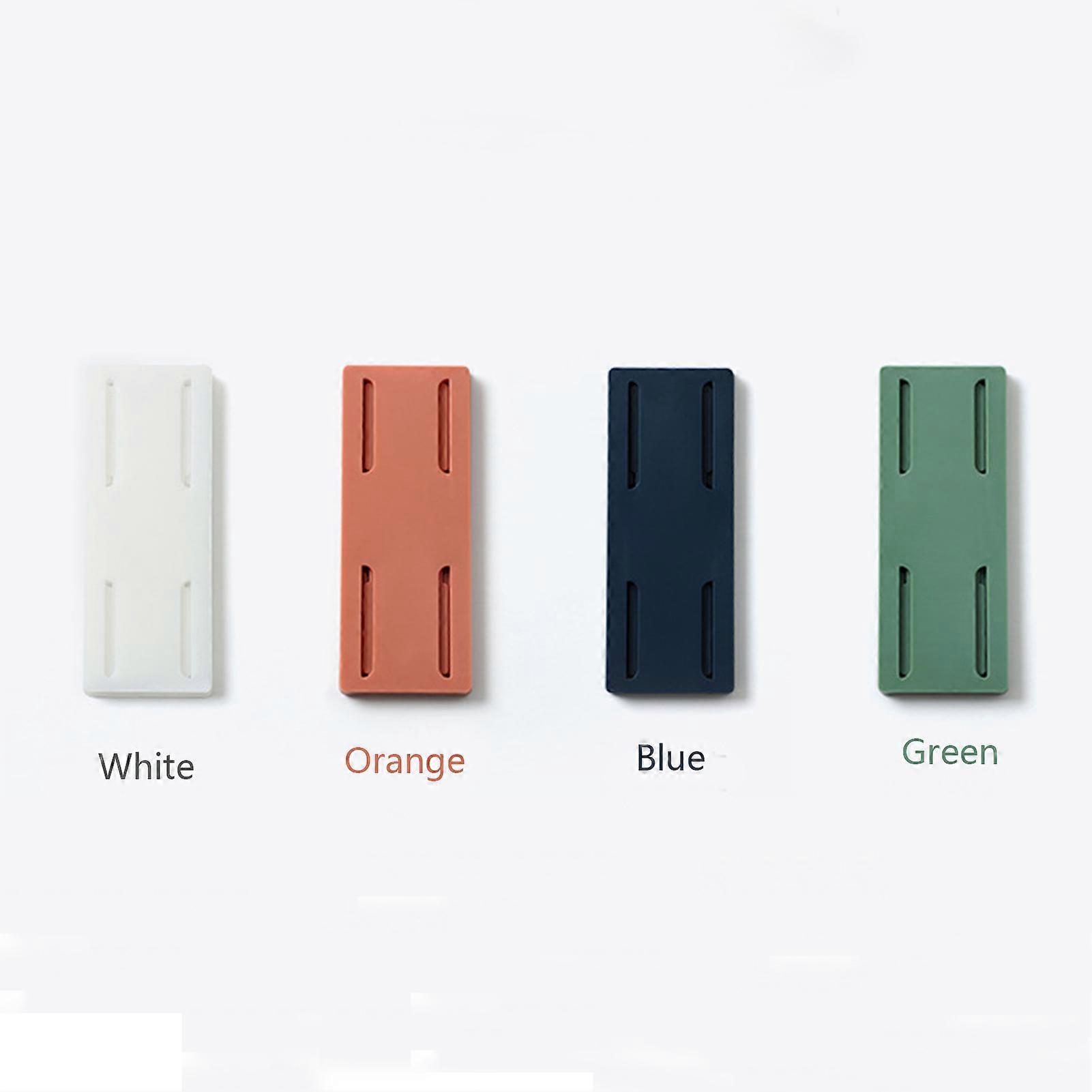 Power Strip Fixator Wall Mounted Self Adhesive Power Strip Holder Surge Protector Fixator Socket Cable Fixer Holder for Kitchen Home Office