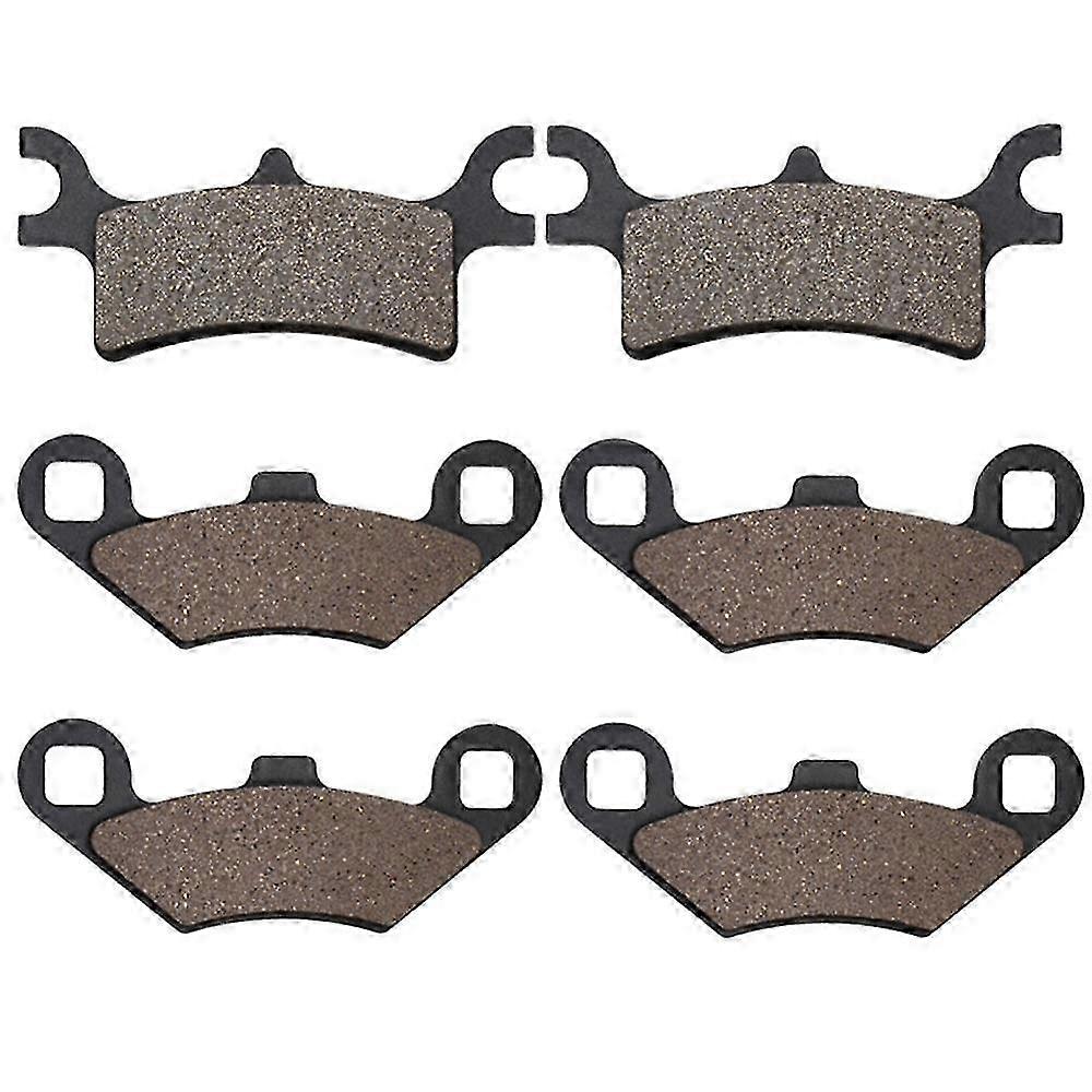 Motorcycle Front and Rear Brake Pads for POLARIS Sportsman 800 EFI 2005-2006 2008-2012 Edition 0820