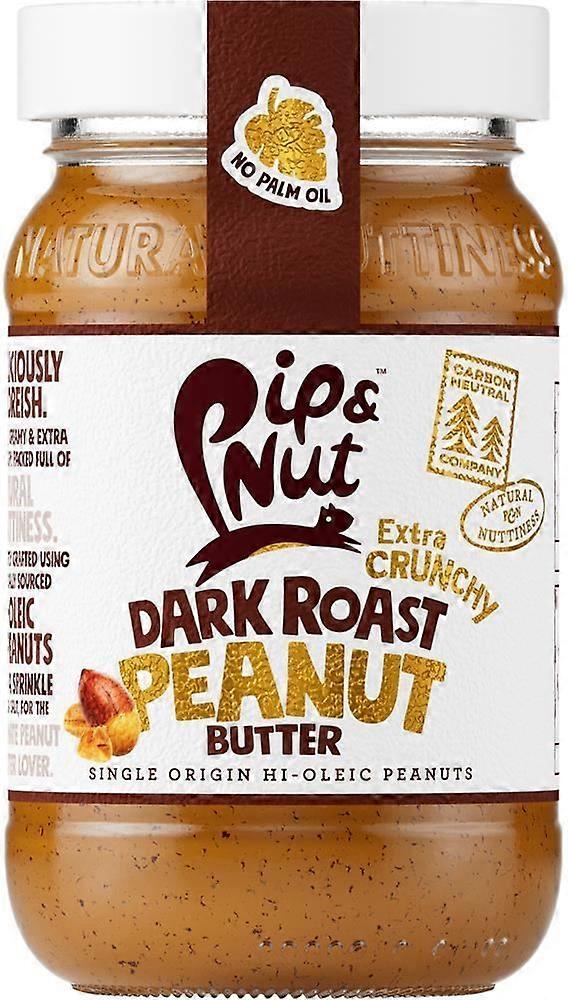 Pip and Nut Ultimate Deep Roast Crunchy Peanut Butter 300g - 4 Pack