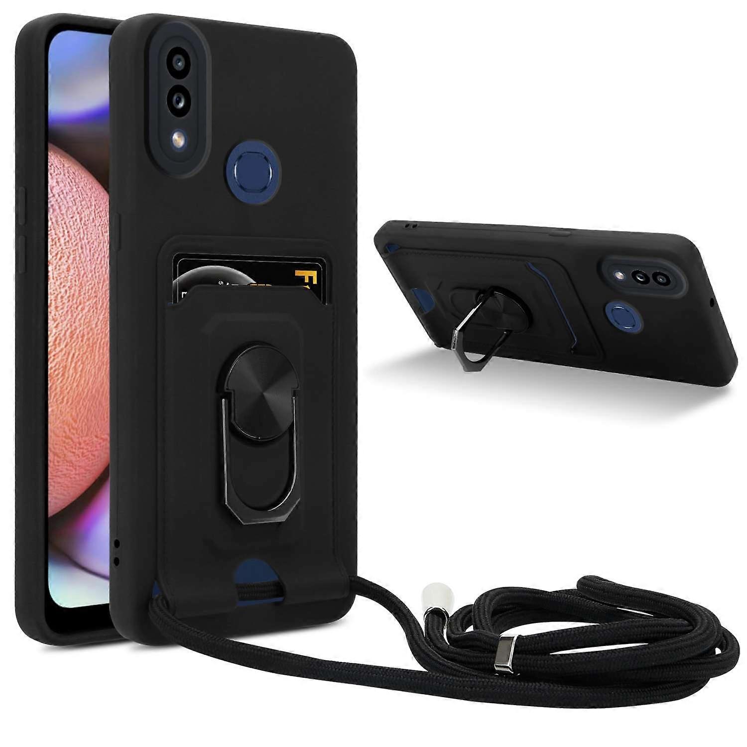 Samsung Galaxy A10s / M01s Protective Case with Chain and Stand Function