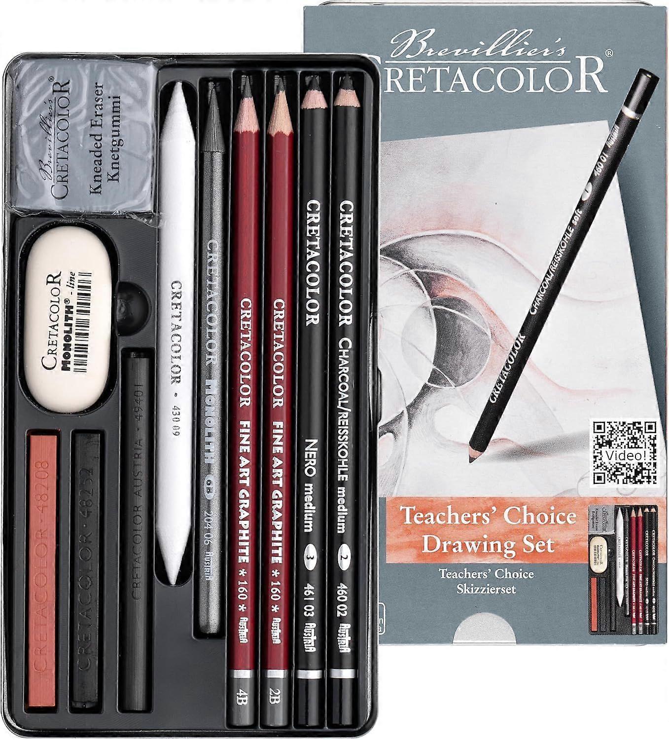 Cretacolor Teacher's Choice Sketching Set (11 Pieces)