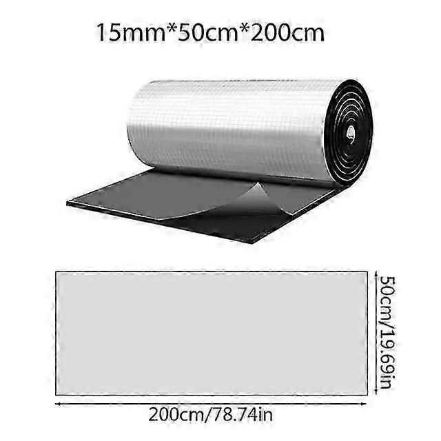 Car Engine Floor Cargo Area Sound Deadener Heat Insulation Dampenin...