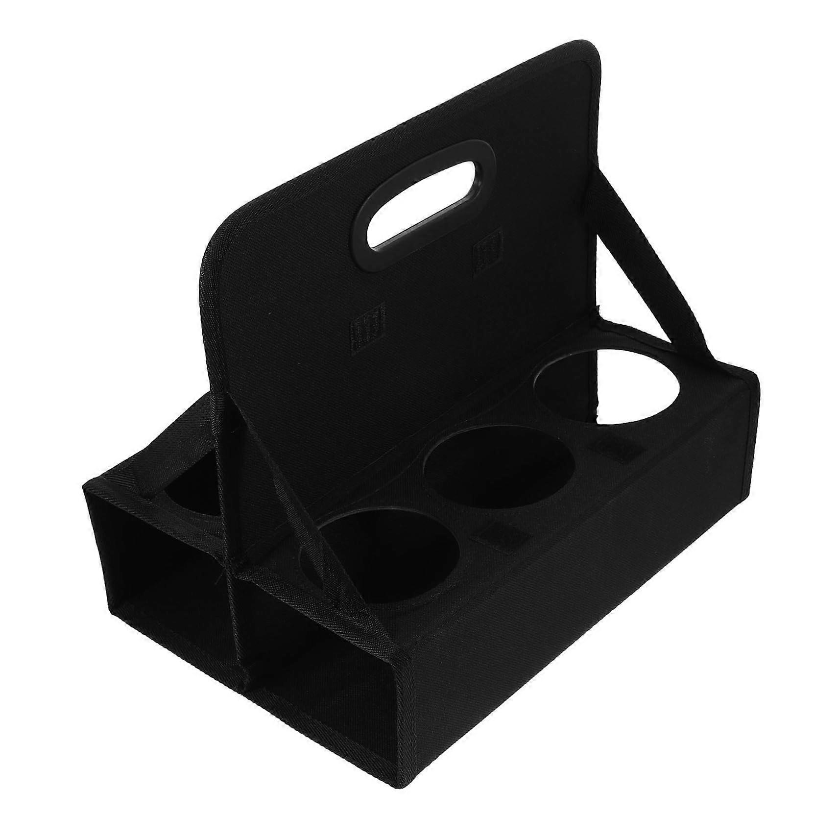 Coffee Travel Mug Holder Bag - Reusable Takeout Beverage Cup Fixing Tray, Portable Insulated Design for All Cup Sizes