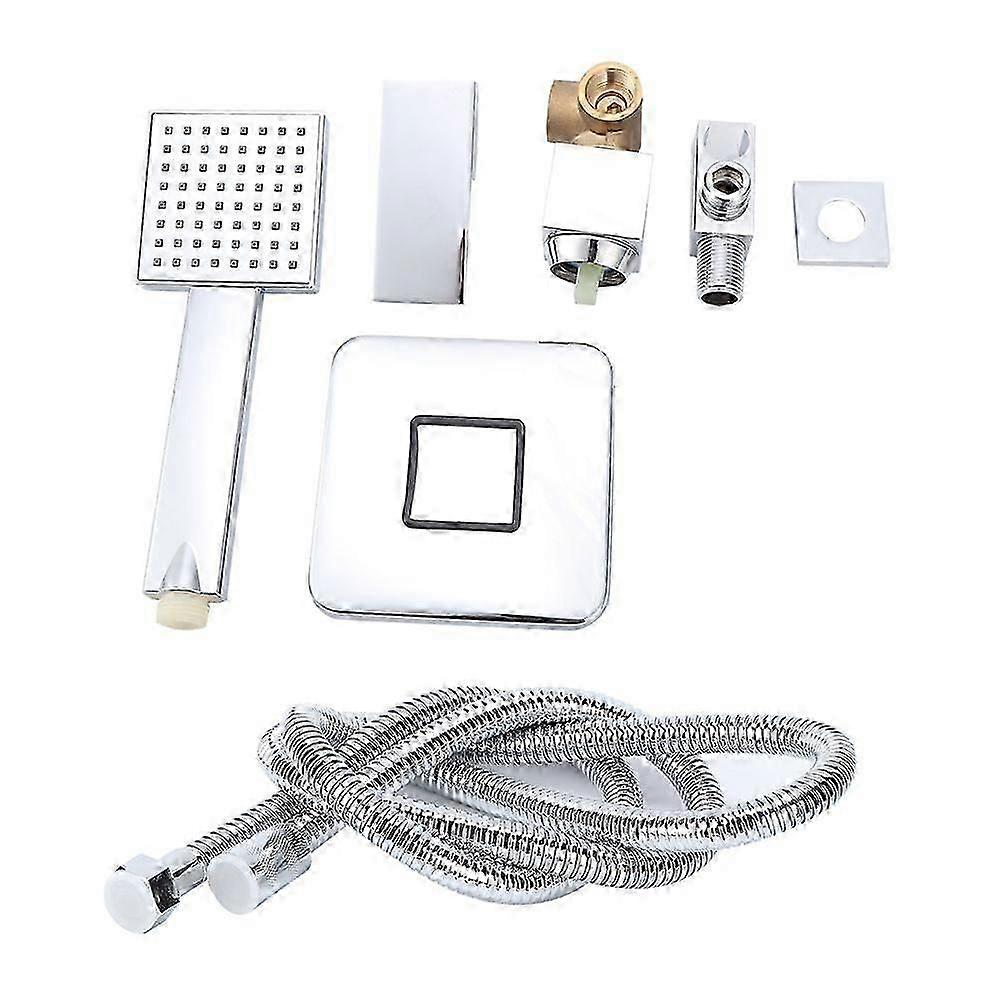 G1/2in Concealed Installation Single Function Shower Kit Spray Head Set Bathroom Accessories