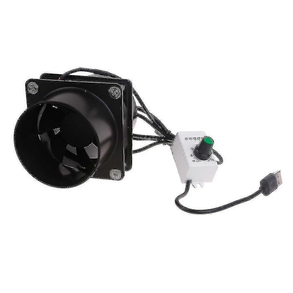 High-Performance Ventilation Fan with Powerful Suction and Plastic Duct Pipe for Air Circulation