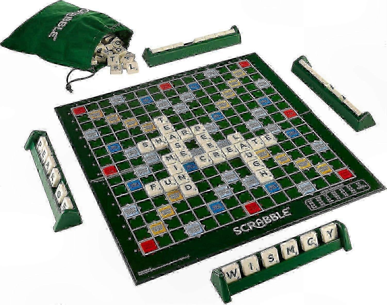 Premium Word Game Set with Secure Tiles for Family Entertainment
