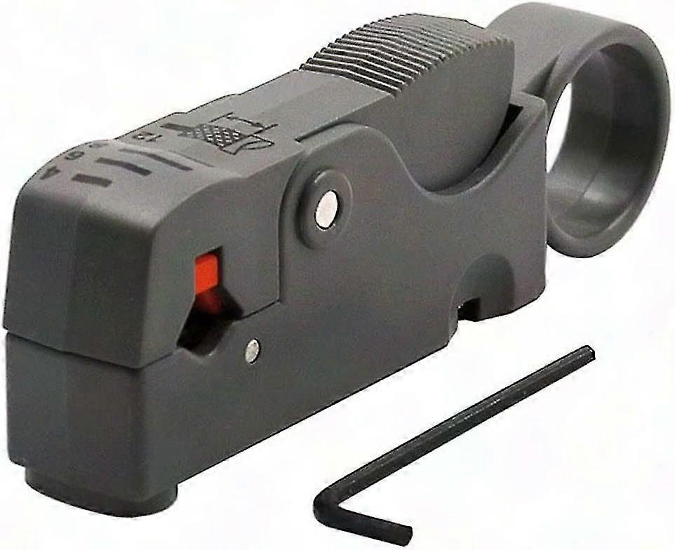 Automatic Wire Stripper for Coax Cable with Hexagon Socket Pliers & Crimper Tool