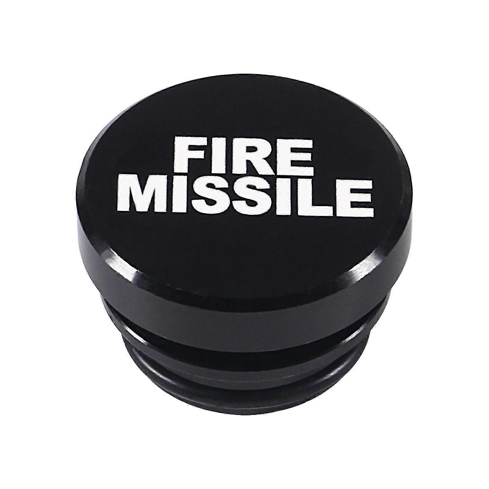 2x Eject Fire Missile Button Car Cigarette Lighter Cover Accessories Universal