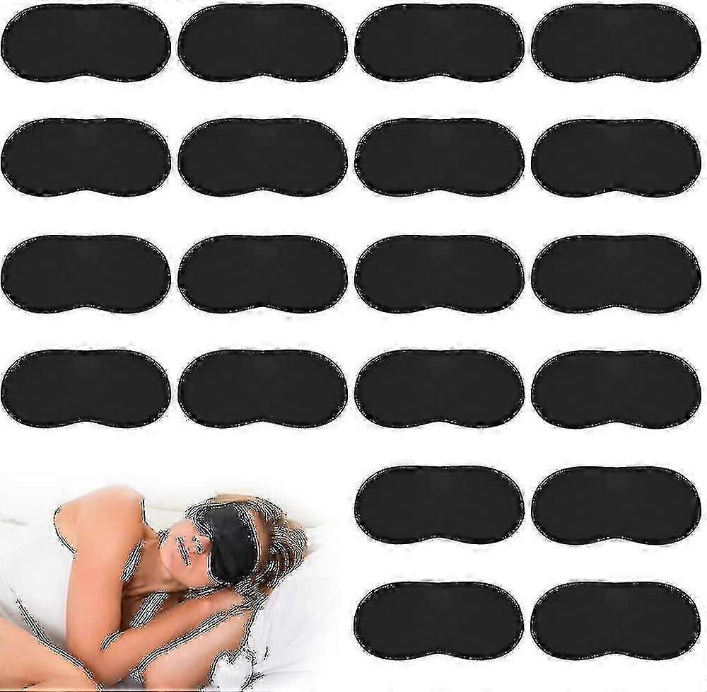 30パック眼使い捨て可能な睡眠目隠し眼シェードカバーライトブロック男性と女性