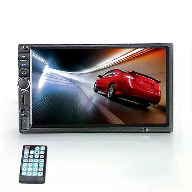 Car Radio 2 din 7" HD Autoradio MP5 Bluetooth HD Touch Screen Stereo 12V FM ISO Power Aux Input SD USB With / Without Camera