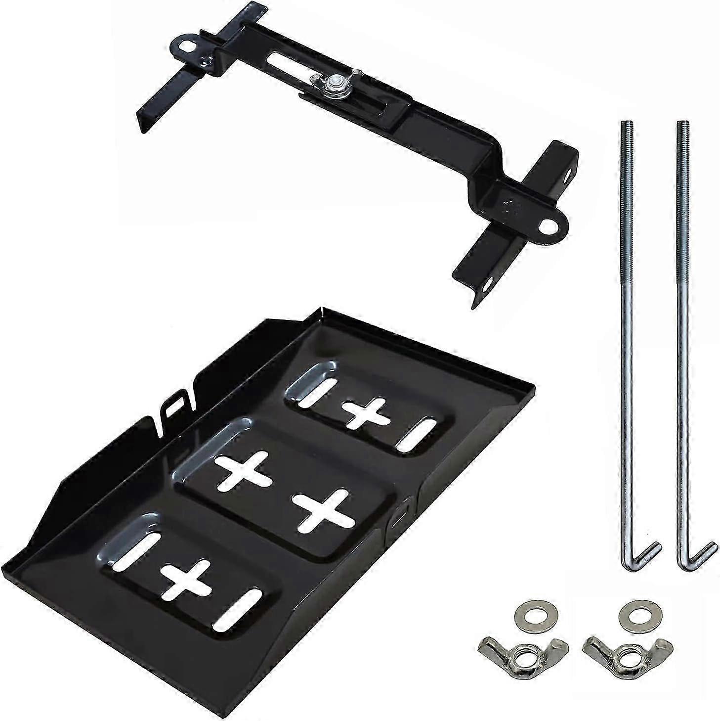 High quality Car Universal Battery Holder Tray with Clamps Adjustable