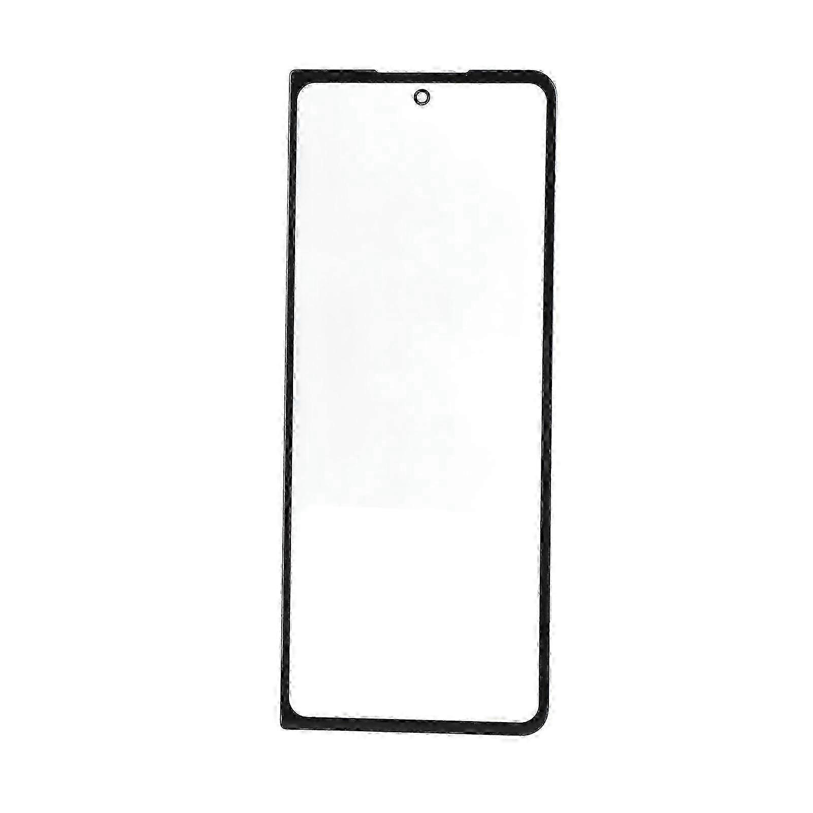 Galaxy Z Fold 5 5G F946 ערכת החלפת מסך ועדשה מזכוכית חיצונית קדמית עם כלי תיקון OCA