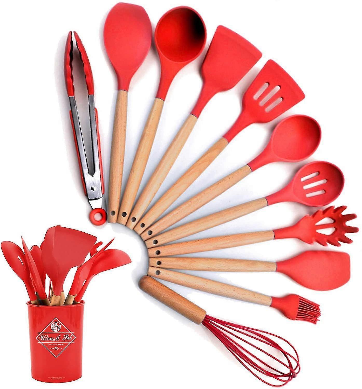 Silicone Kitchenware Cooking Utensils Set