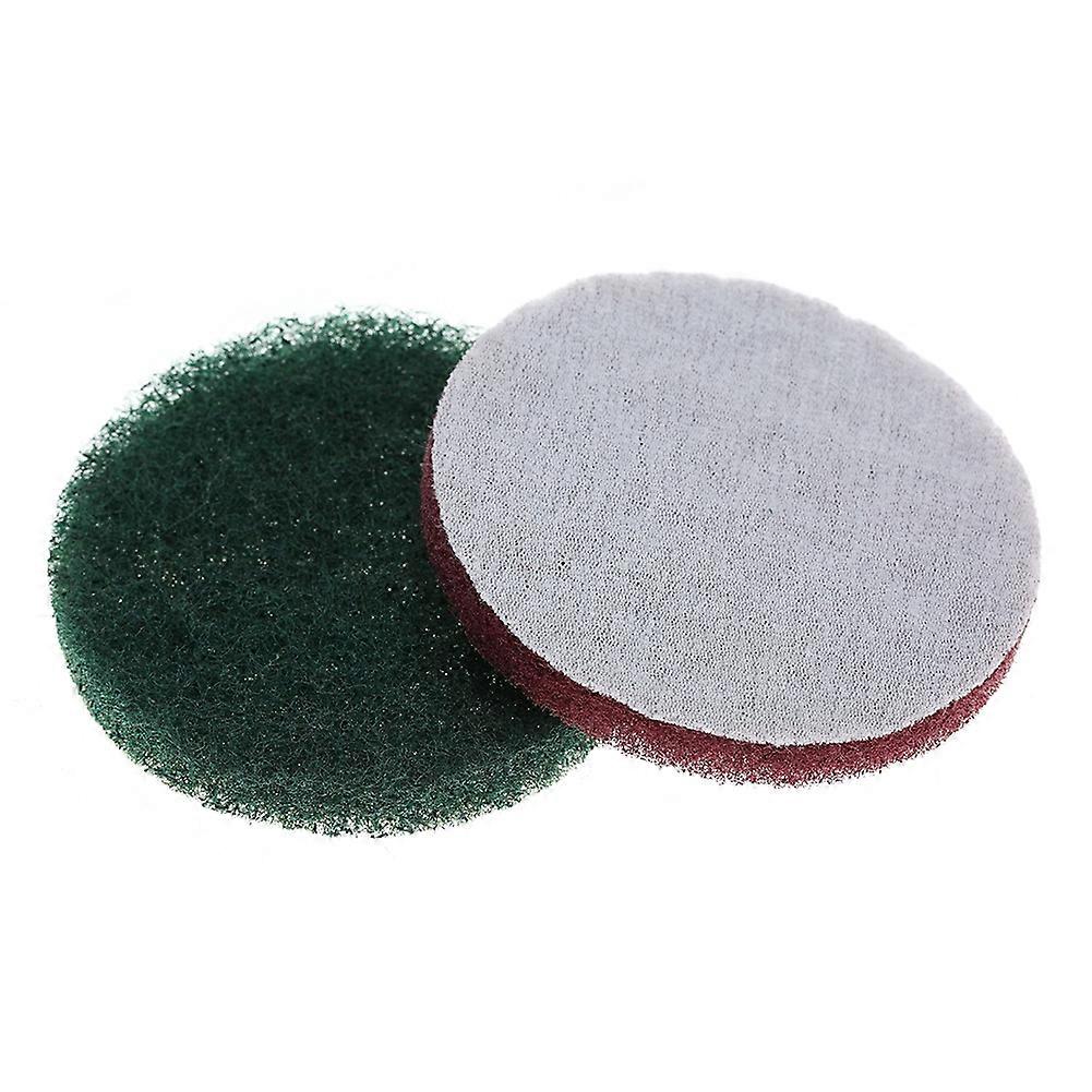 Tile Scrubber Cleaning Pads Brush Set 10cm Nylon Drill Attachment