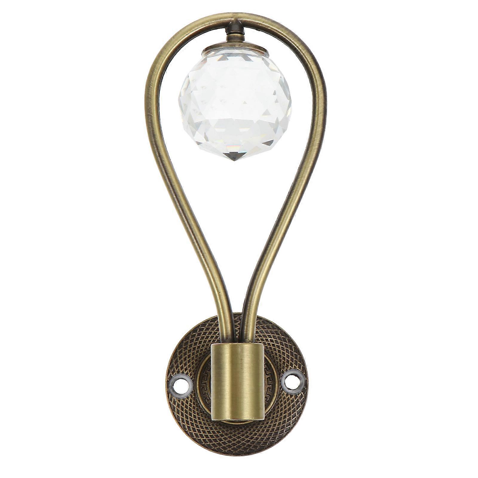 Cleaning Zinc Alloy Crystal Curtain Wall Hooks 1Pair Design