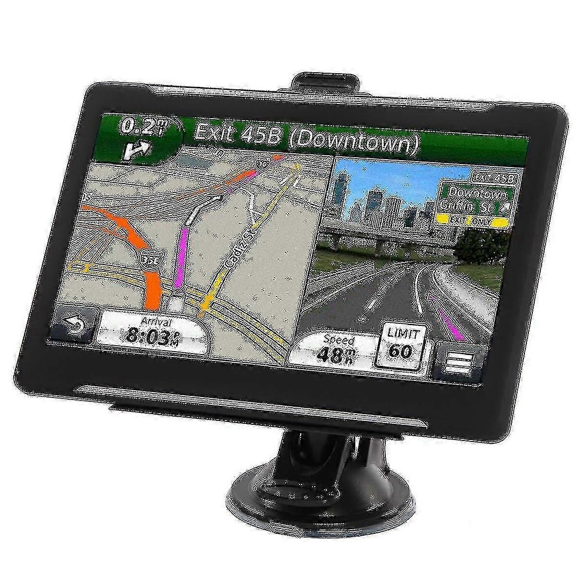 車のトラックGpsの単位のための7インチGPSのナビゲーション明確なHDのタッチ画面の車のGPSのナビゲーション システム