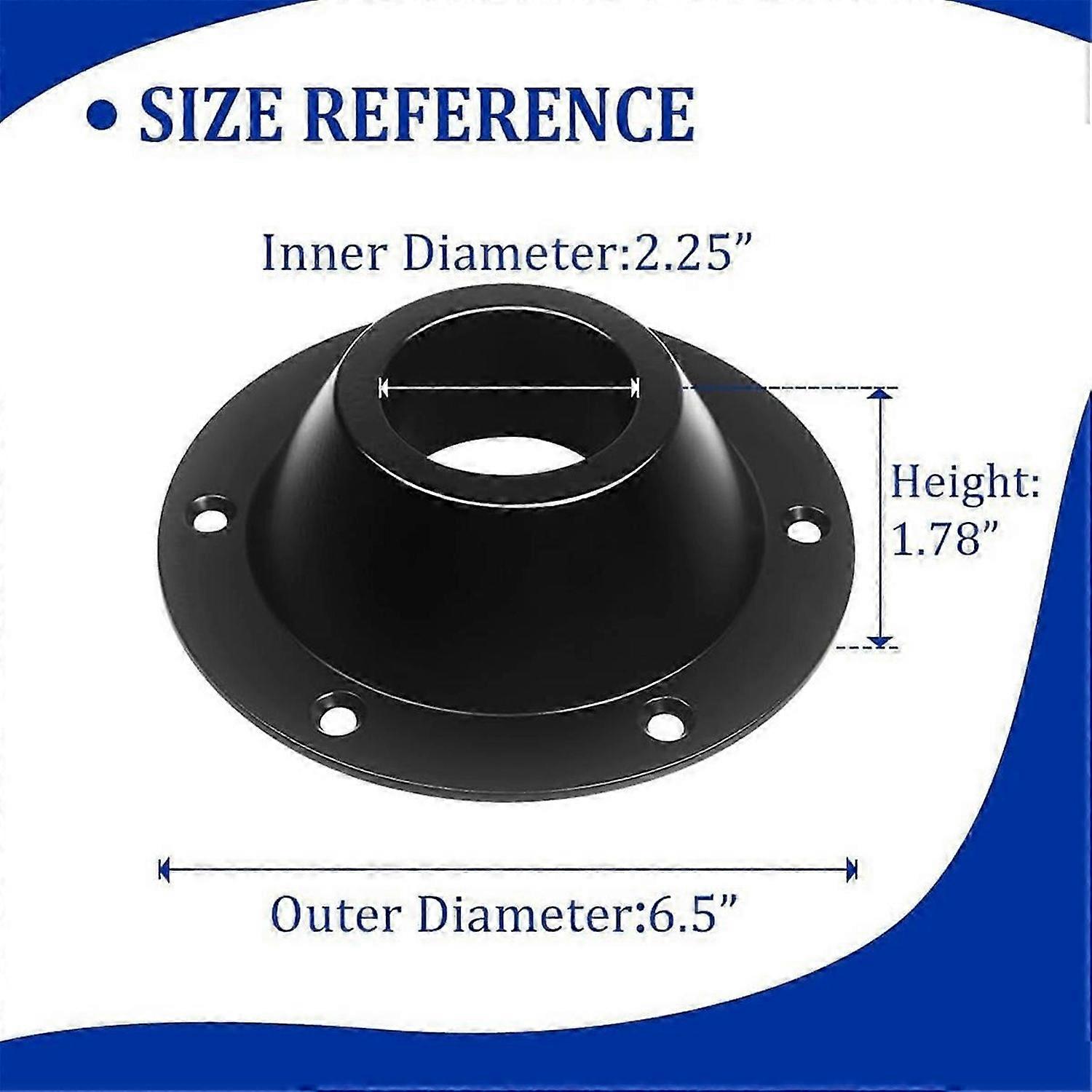 2 Pack RV Table Base, RV Pedestal Table Base Flange