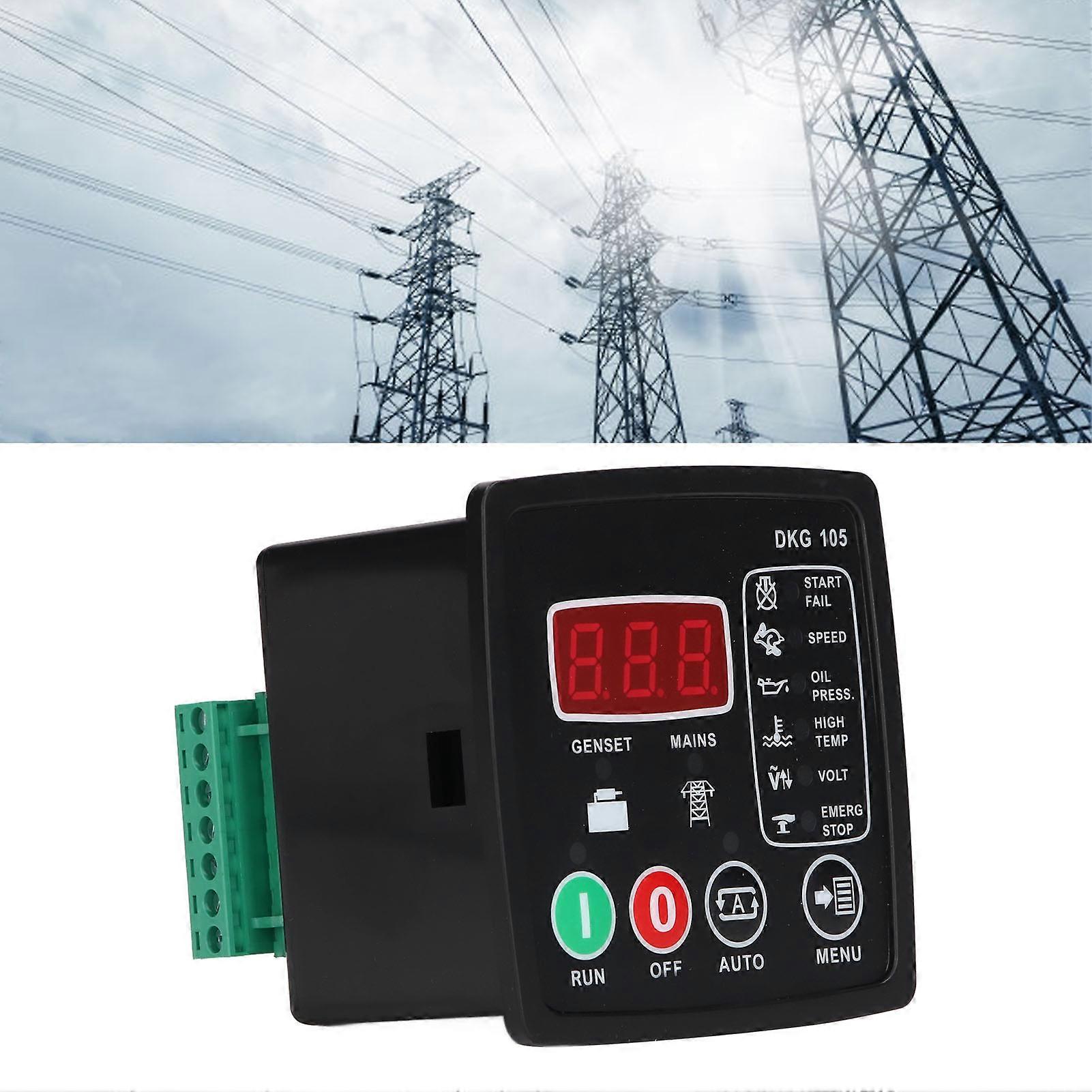 Generator Engine Controller Module Panel 8x8x7cm 277VAC