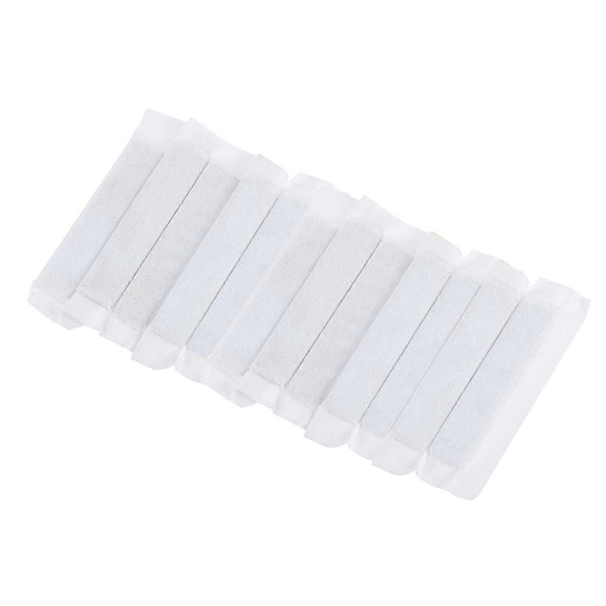 Drapery Weight for Curtain Hem 12Pcs Covered Drapery White