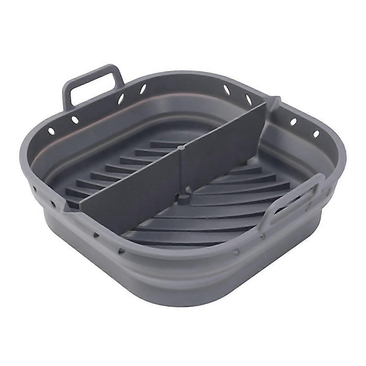 Für faltbare 85-Zoll-Airfryer-Werkzeug-Backform Grau