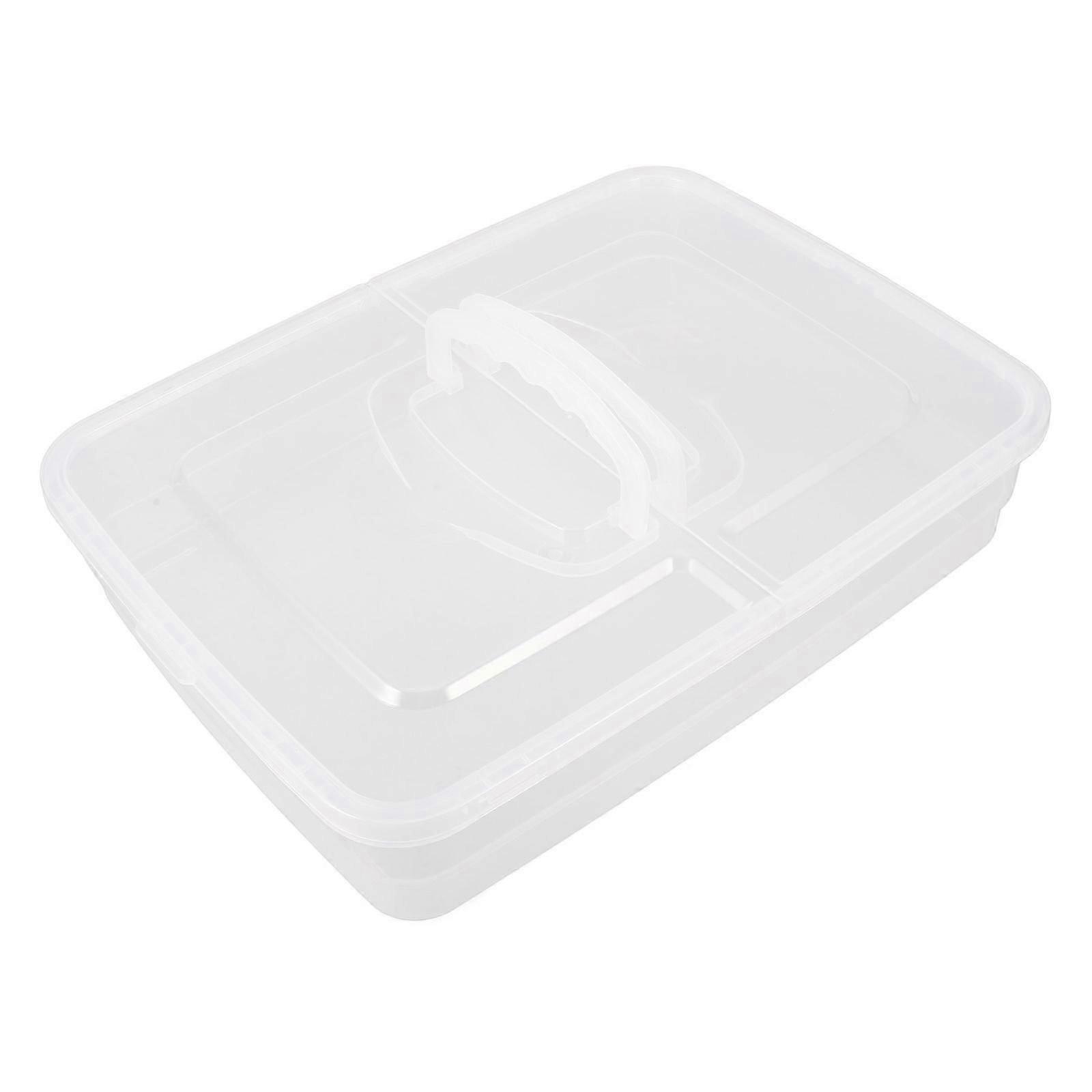 Proofing Container Stackable Pizza Dough Proofing Box Transparent For Baking Dough Preparation Rectangular 14.210.23in 1Pcs