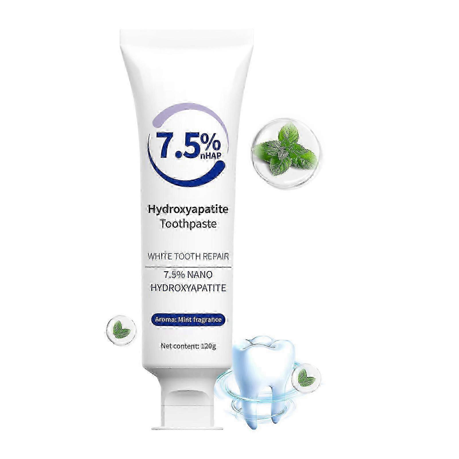 hydroxyapatite toothpaste 7.5
