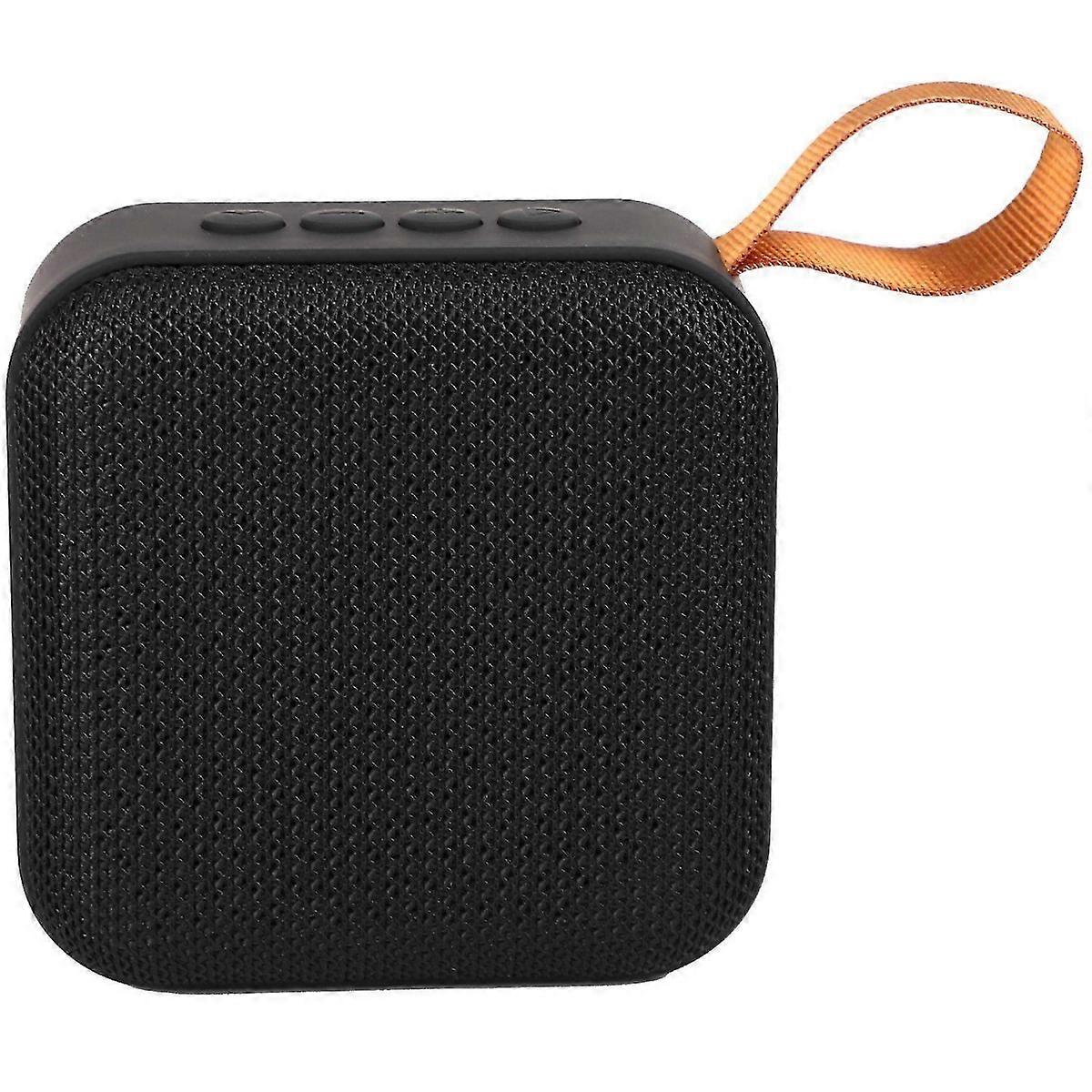 1Pcs New Version T5 Woven Net Bluetooth Speaker Wireless Portable Speaker Lovely Support U-Disk Tf Card Fm Radio Black