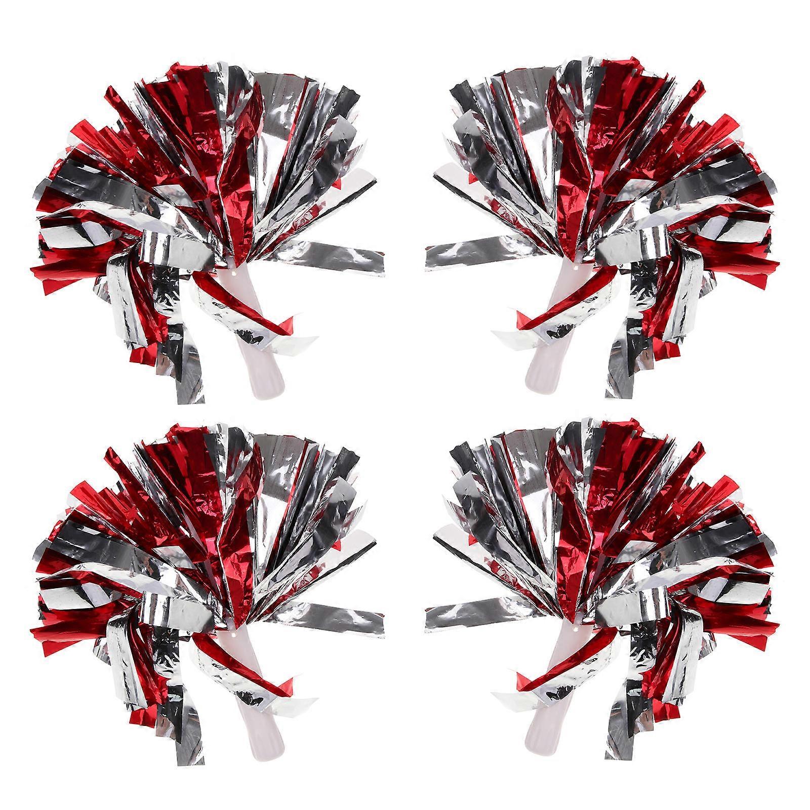 Cheering Pompoms Cheering Squad Pom Poms for Playing 12Pcs Pack