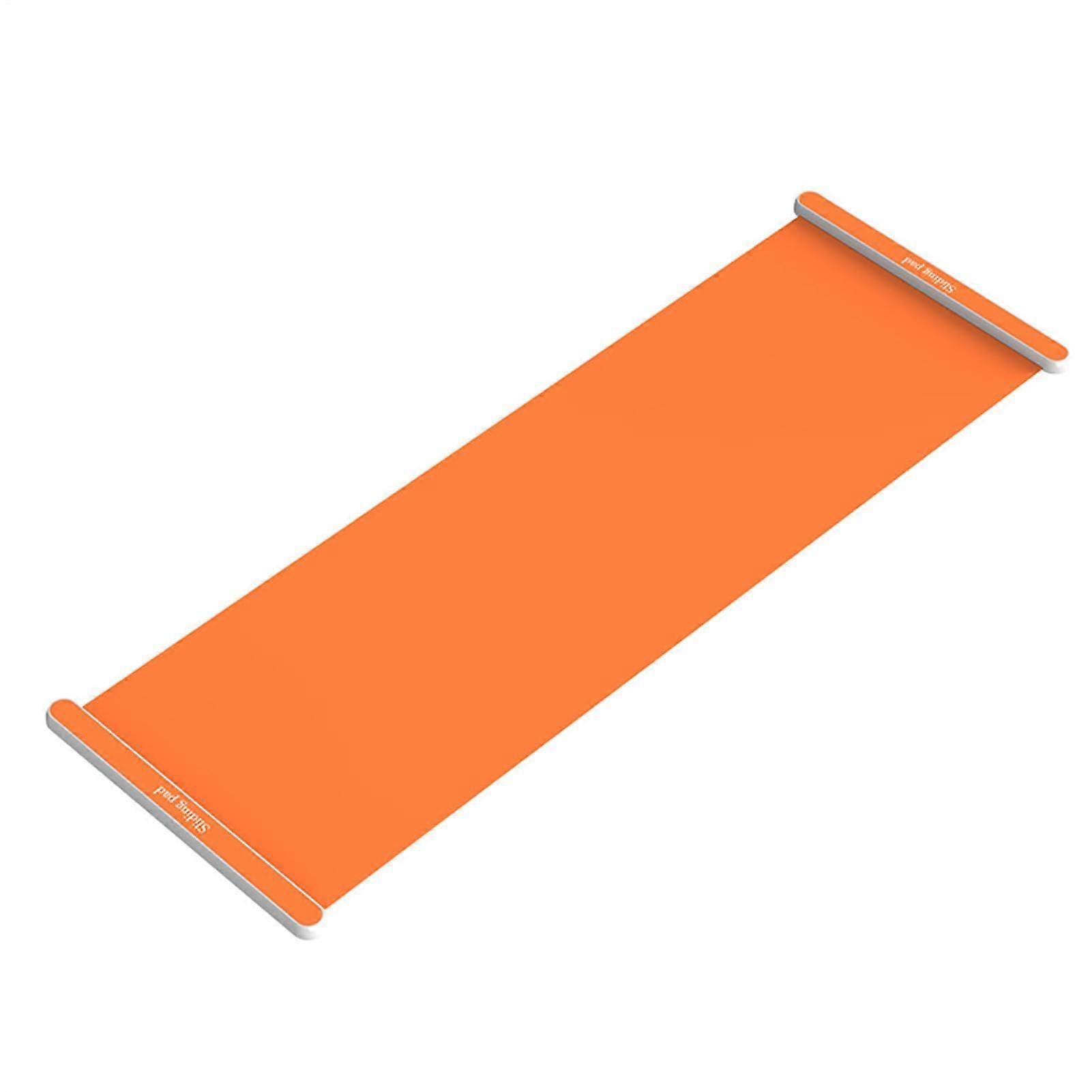 Slide Mat 200x50cm, Sliding Motion Pad, Core Strength Training, Balance Training, Mountain Climbers, Plank Holds