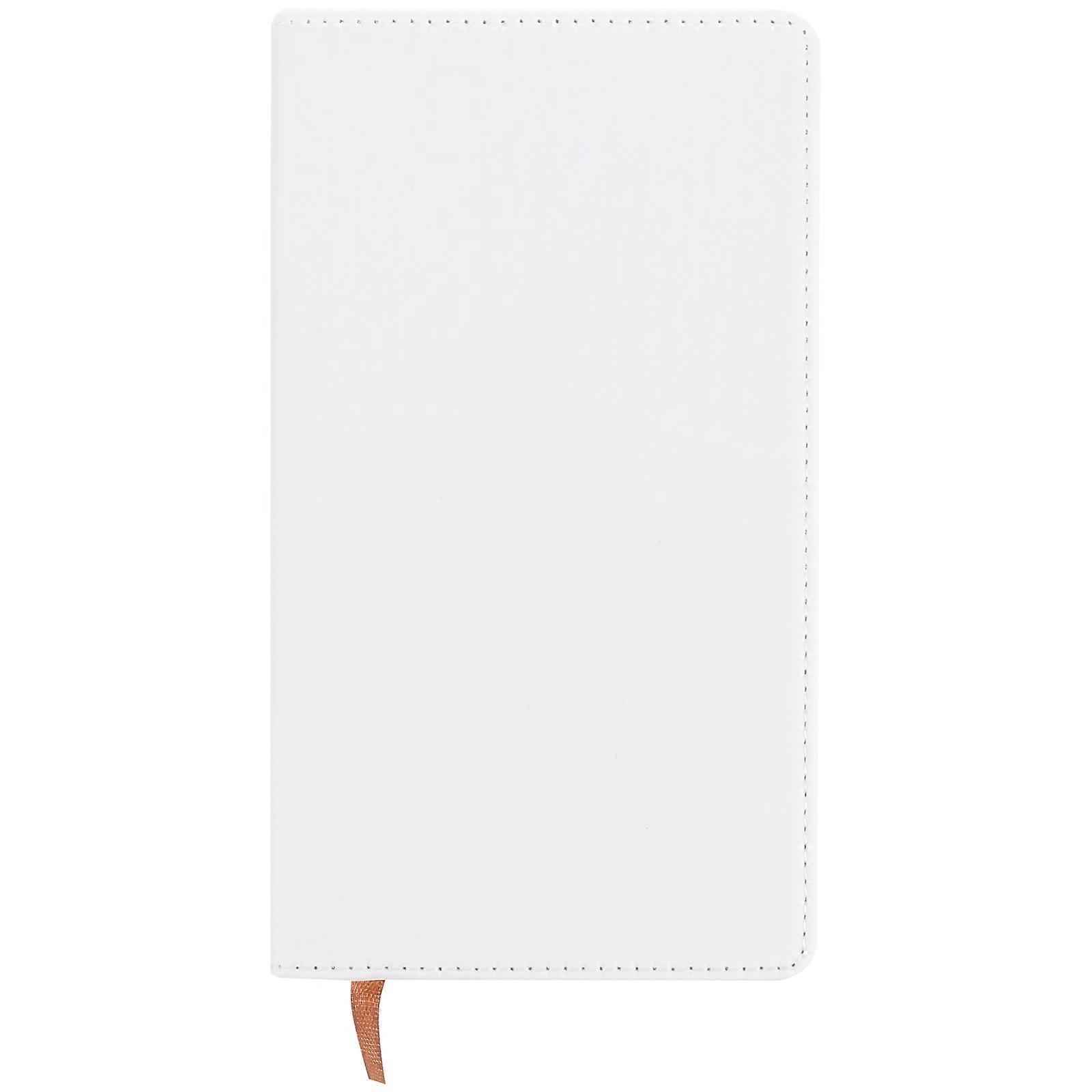 Stylish Sublimation Notebook 7.07x3.93in Simple Design For Daily Use 5Pcs Practical Note Taking Notepad