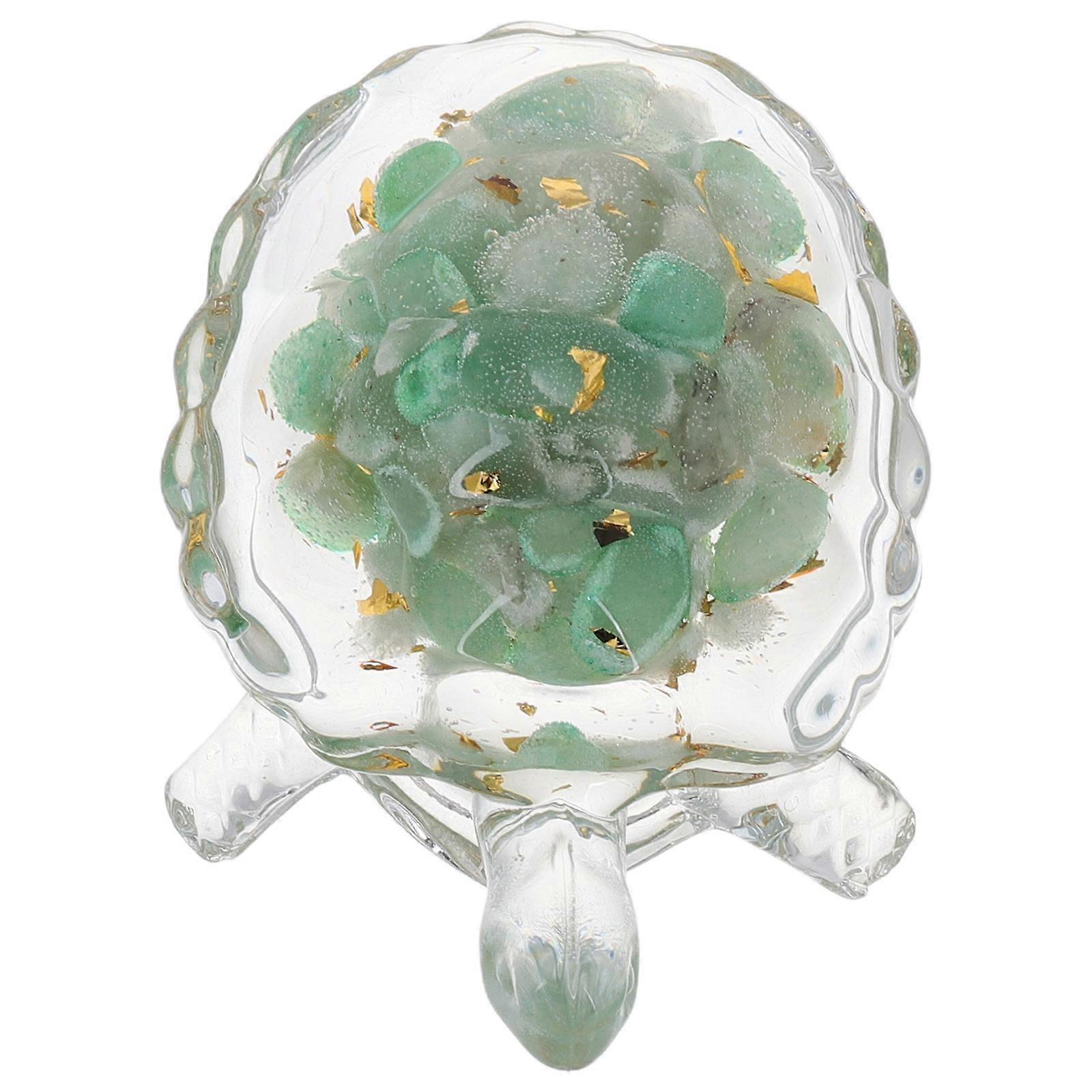 Realistic Turtle Statue Crafted From Crystal And Glass For Home Office Souvenir Display 3Pcs