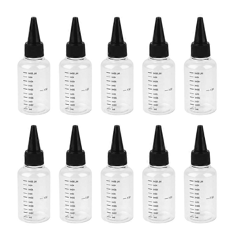 Squeezable Tip Dropper Bottles Empty Bottles for Storage Use 45Pcs Black