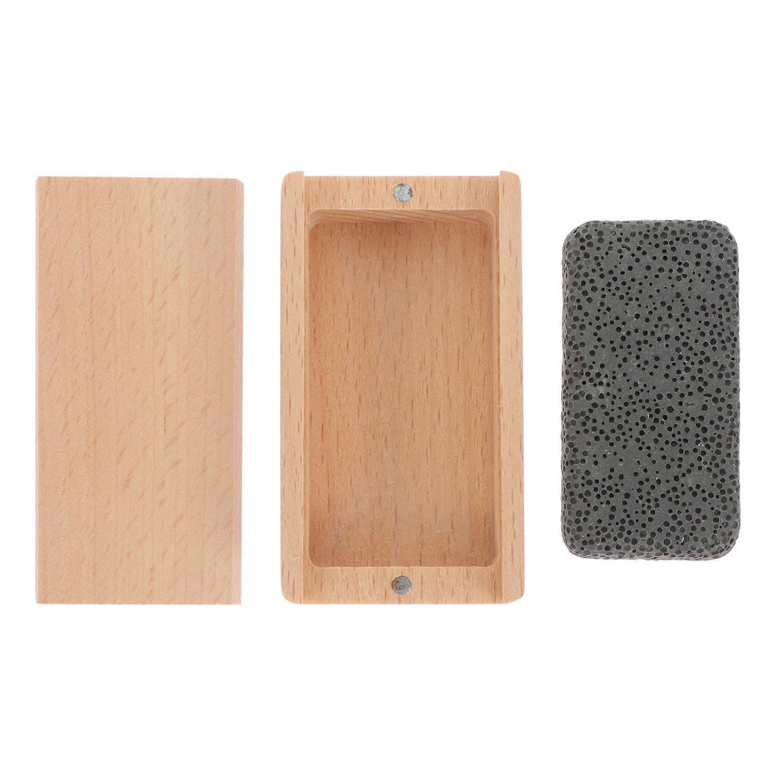Light Brown Diffuser for Purifying 6Sets Beech Wood Essential Oil Diffuser