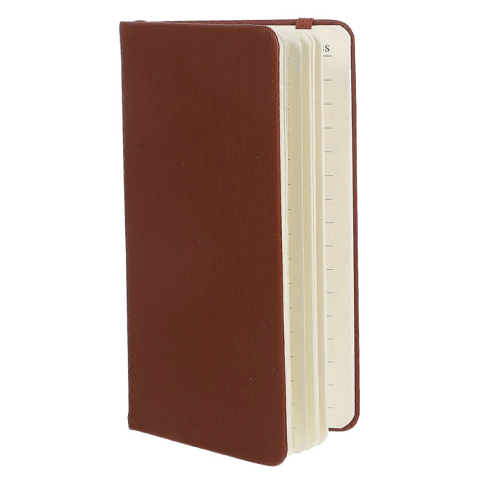 Pocket Notebook Journals Small Pocket Notebook with Elastic Band 4Pcs for Daily Use