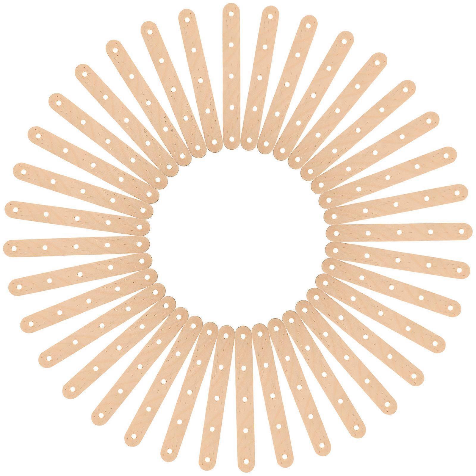 Wood Craft Sticks for DIY Use 400Pcs Bamboo Material Khaki Color