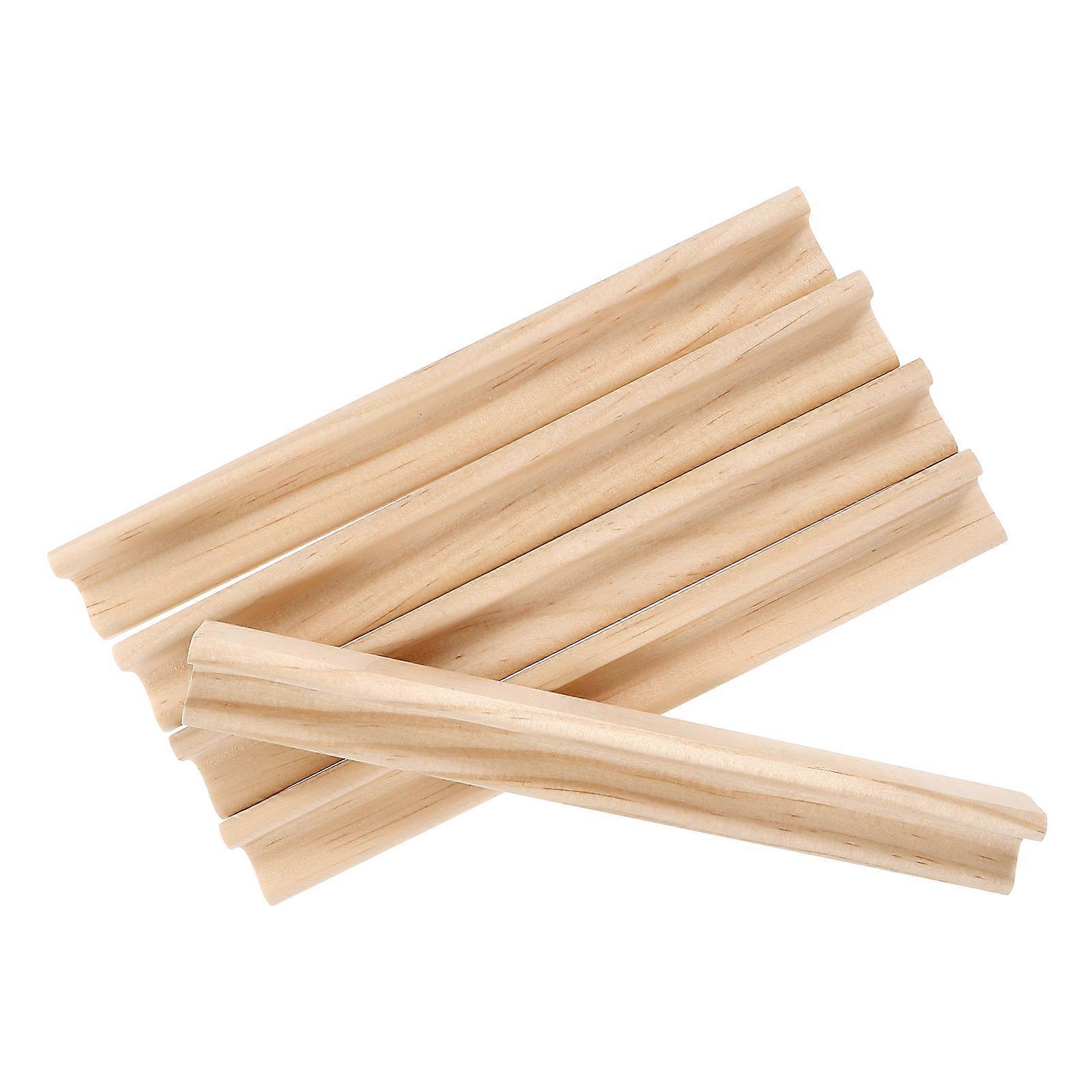 Wooden Letters Bracket English Letters Rack for Learning Games 80Pcs