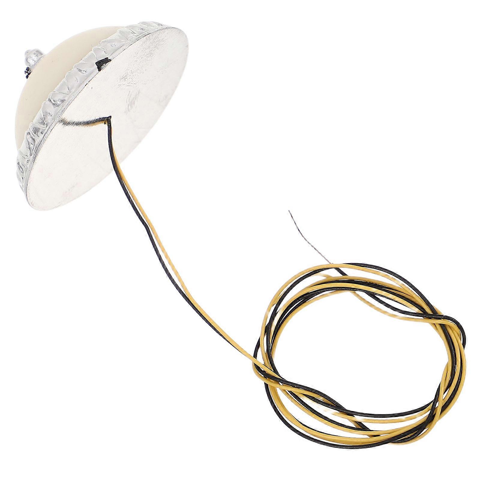 Mini House Lights Miniature Ceiling Light for Decoration 3Pcs Plastic Silver