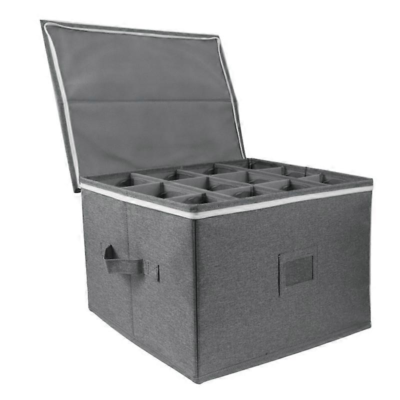 Wine Glass Storage Box Collapsible Goblet Storage Box