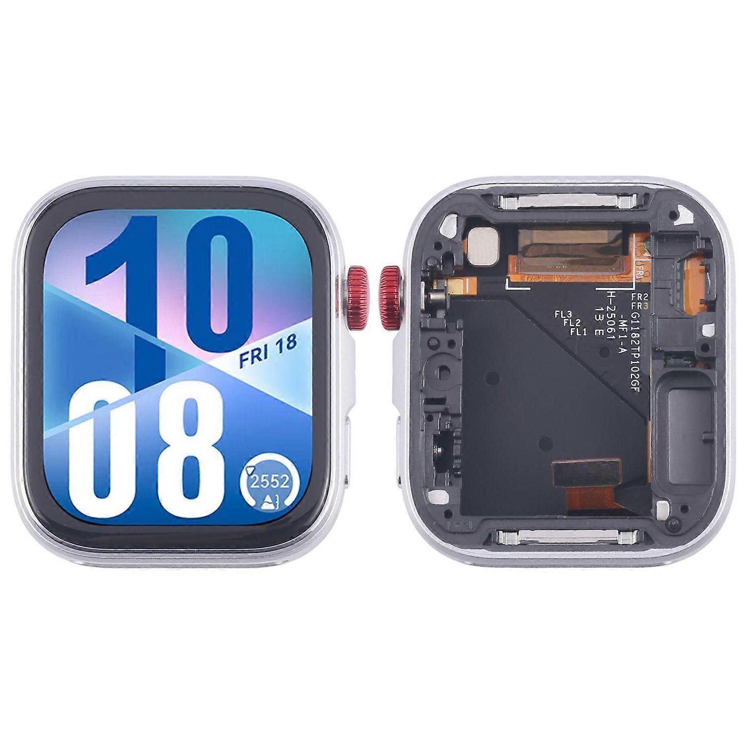 For Huawei Watch Fit 4 LCD Display Replacement Part with Frame Red Repair