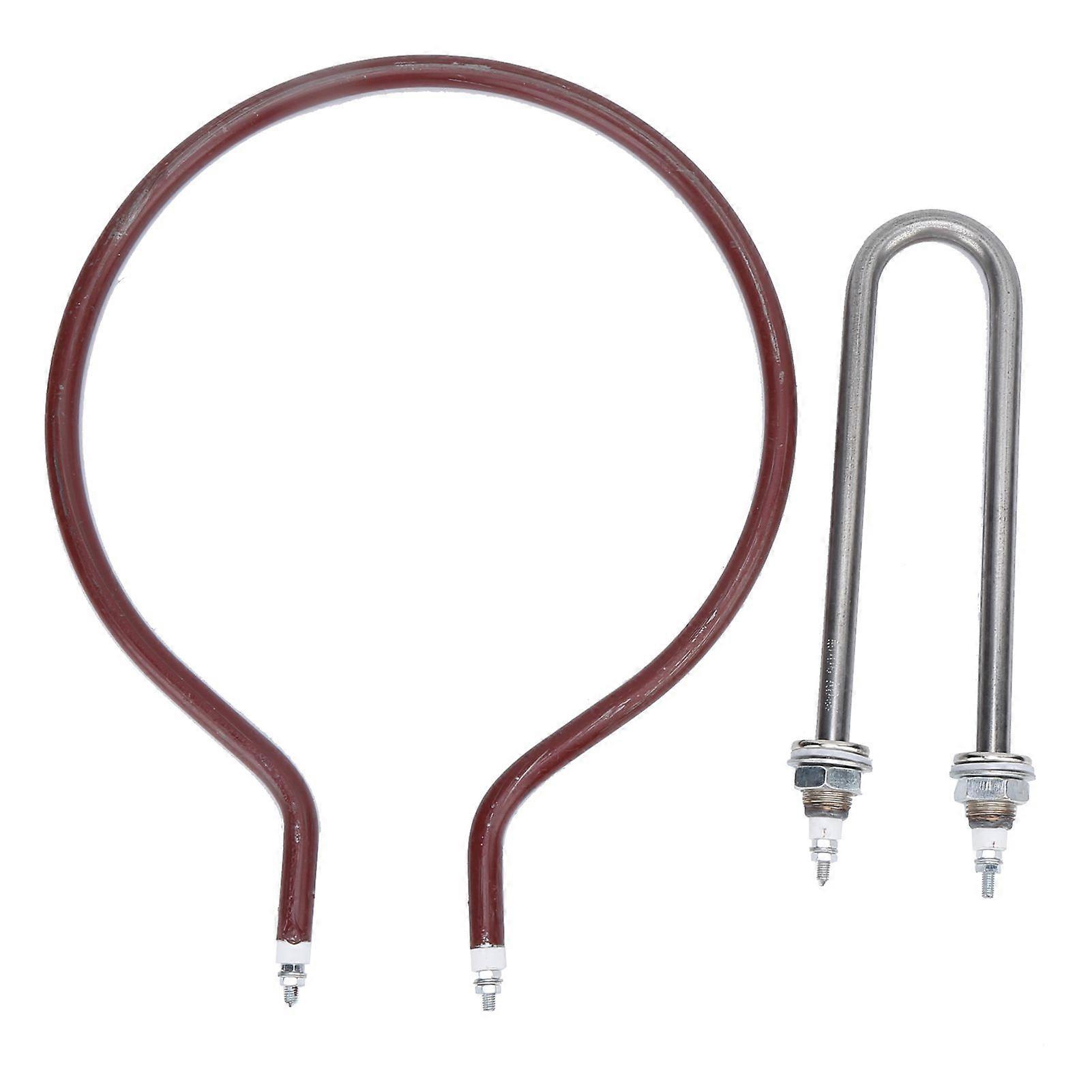 Incubator Heater Tube UShaped Humidifying Tube Round Heating Element for Chicken Duck and Goose 300W