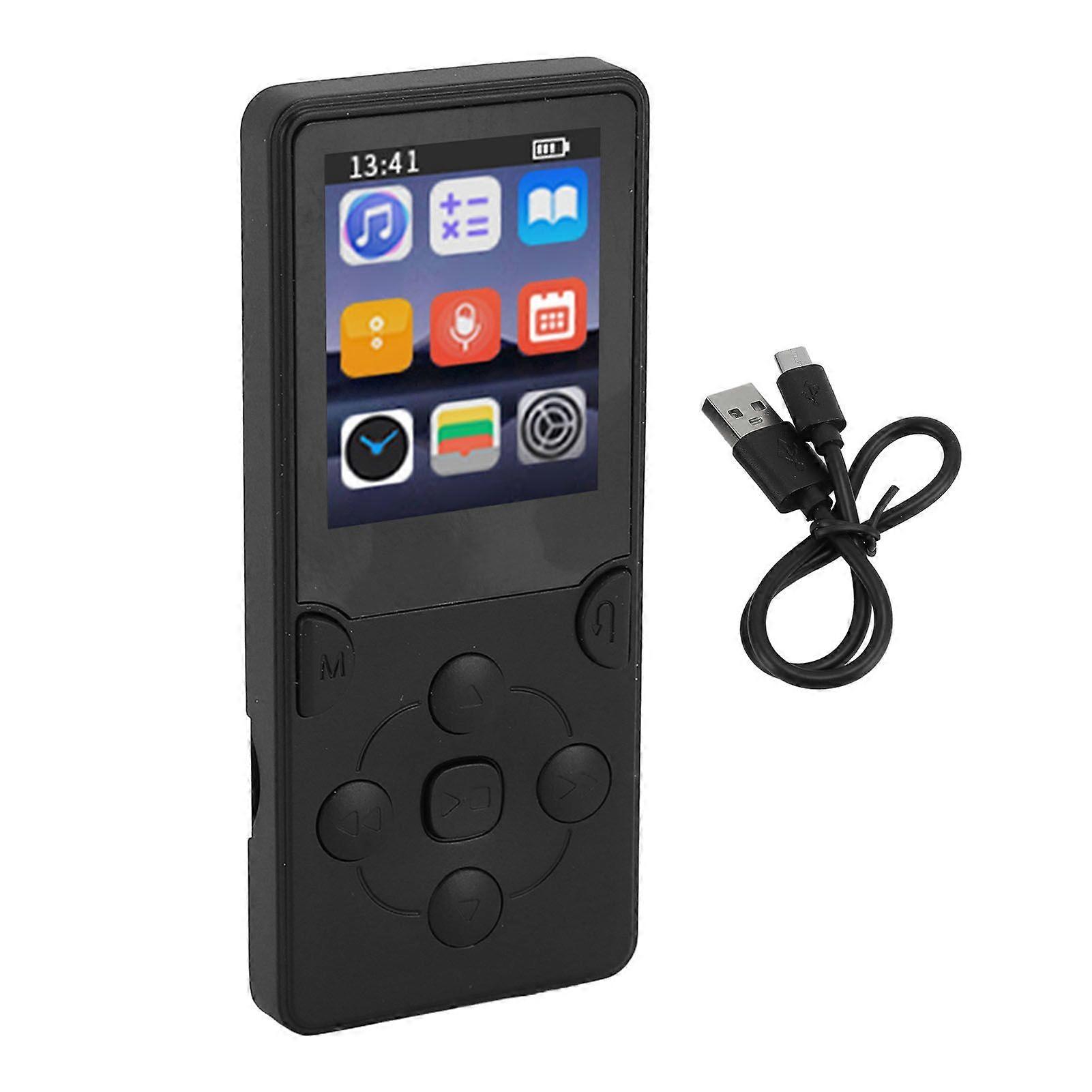 MP3 Player Multifunction HiFi Stereo Sound Noise Reduction Built in Speaker Picture Stopwatch Message Electronic Book Digital Music Player