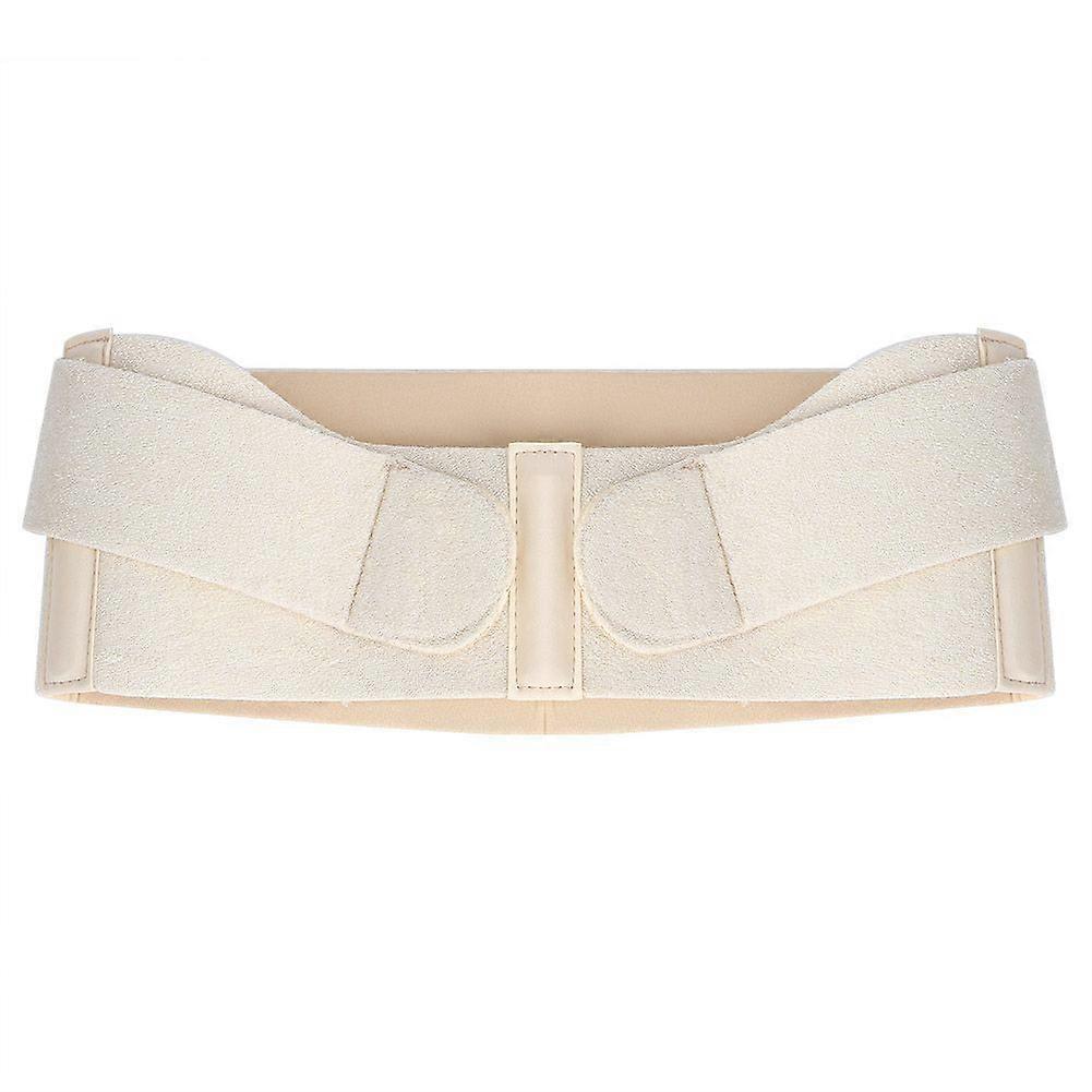 Stretchable Women Pelvic Support Correction Belt Fixing Strap for Postpartum RecoverySkin Color Free Size
