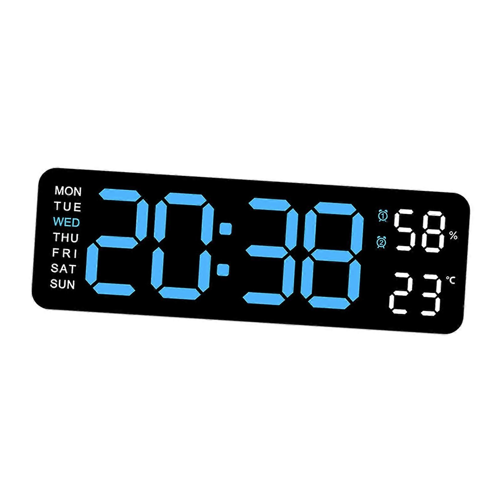 Desk Clock Automatic Brightness Dimmer Home Decor Wall Decor Clock Modern