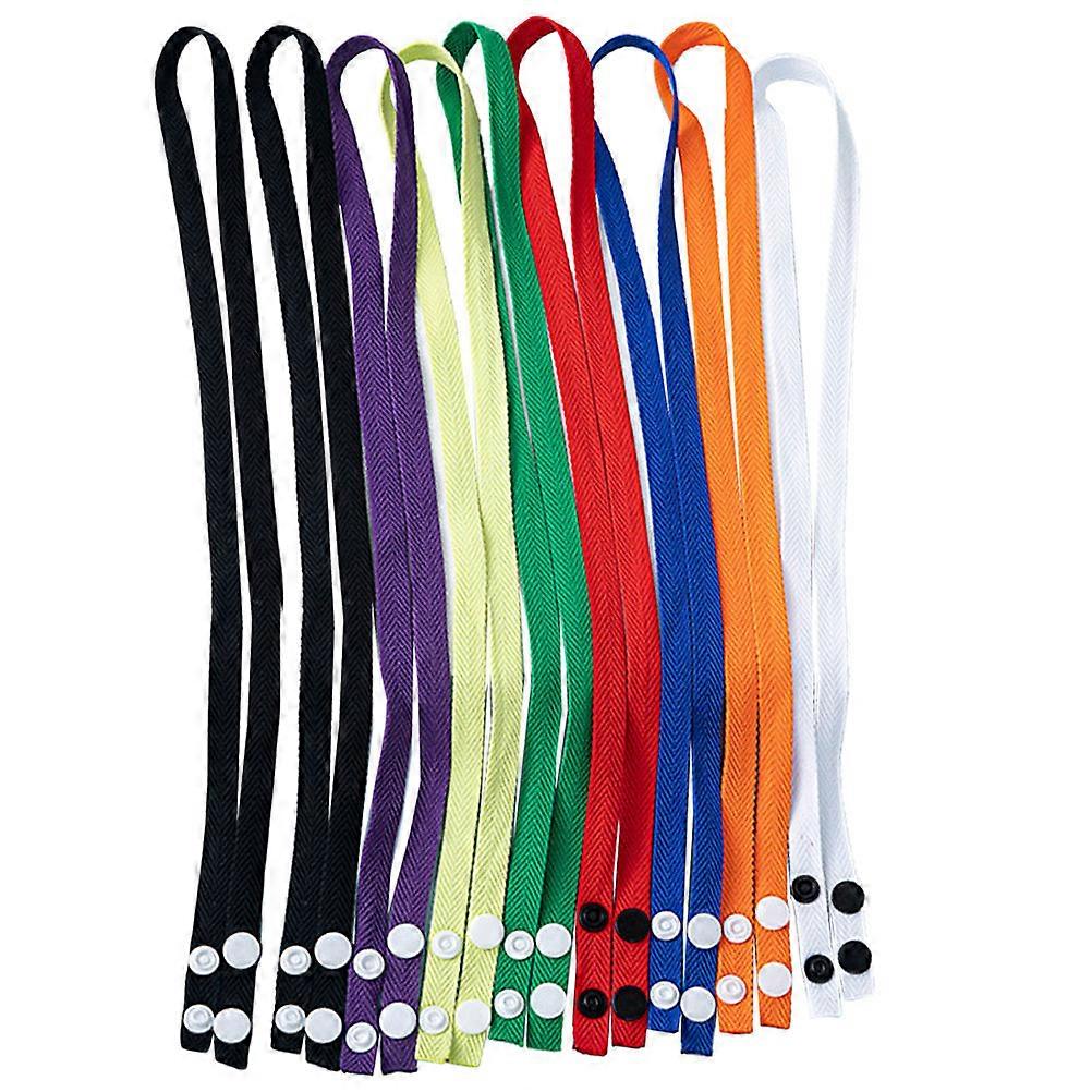 Mask Cords Adjustable for Fixing with 9Pcs Anti-Lost Hanging Rope
