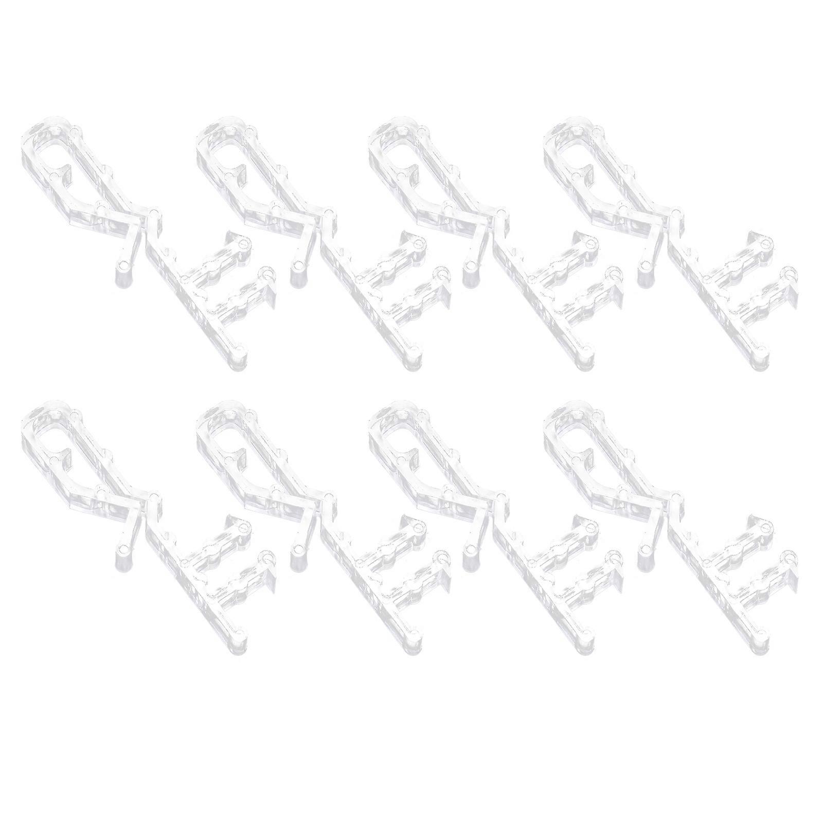 Replacement Blind Clips White PP for Valance Window Blinds 24Pcs
